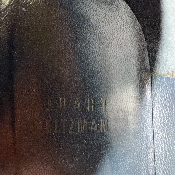 Stuart Weitzman Women's Corkswoon Wedge Pump, Black Patent, Size 8.5 M - Picture 8 of 11